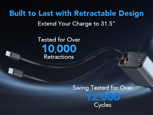 retractable car charger