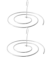WAIKAS Pack of 2 Spiral Sheet Hanger, 304 Stainless Steel, Hangers Space Saving for Bedspreads Co...