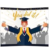 DISJOURNEY Pop Up Graduation Cards - 2026 High School College 3D Graduation Gift Card - Congratul...