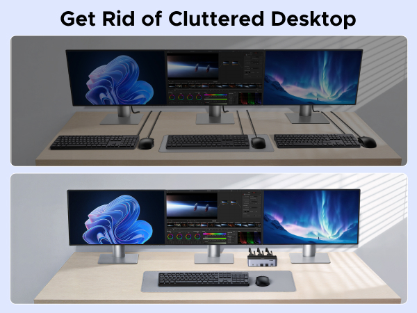3 monitor kvm switch
