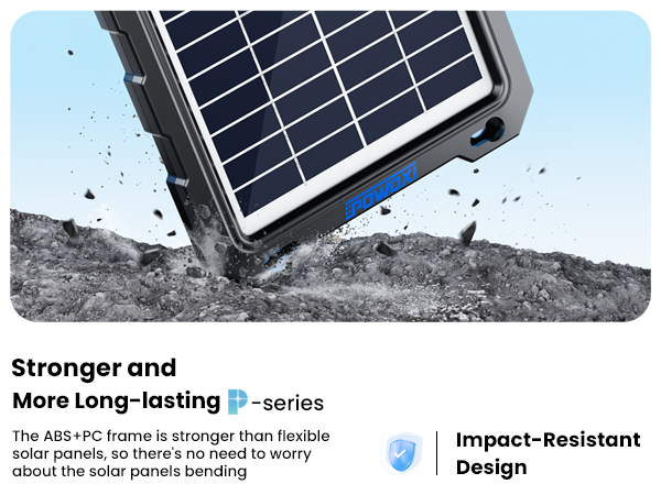 POWOXI solar battery charger