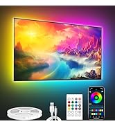 maylit ICRGB LED Lights for TV 24-43 Inch, 9.8FT RGB Monitor Backlight for Gaming Accessories, US...