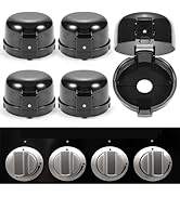 Stove Knob Safety Covers, Unlock with Two-Finger, Press Gas Stove Knob Locks, Upgraded Oven Lock ...