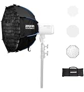 amaran Octa Dome 60 Softbox,One-snap 60cm (2ft) Large Octagonal Bowens Mount Softbox Built for Qu...