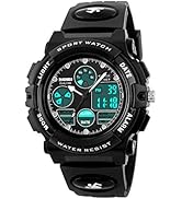 Dayllon Kids Digital Watch Outdoor Sports 50M Waterproof Electronic Watches Alarm Clock 12/24 H S...