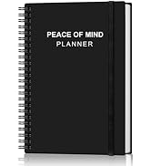 Peace of Mind Planner – Final Arrangements Organizer for Beneficiary, Will Preparation, Last Wish...