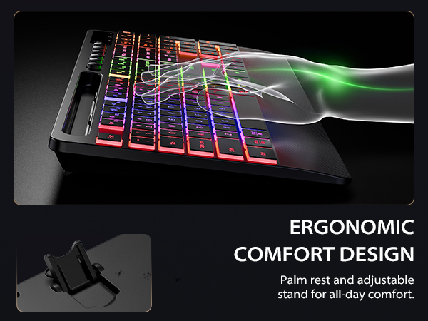 wireless keyboard mouse combo