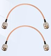 N Male to N Male RG400 Coaxial Cable Jumper