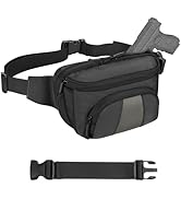 NOOLA Tactical Fanny Pack Compact Lightweight Waist Pack for Men Women, CCW Bag with Holster and ...