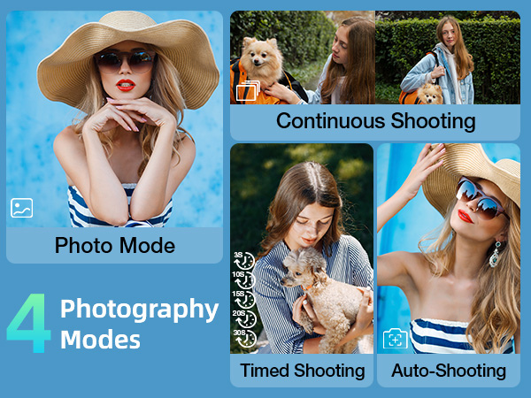 4 Photography Modes