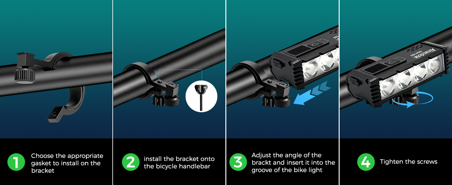luces para bicicleta