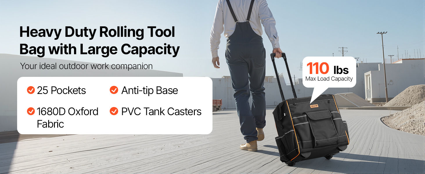 rolling tool bag