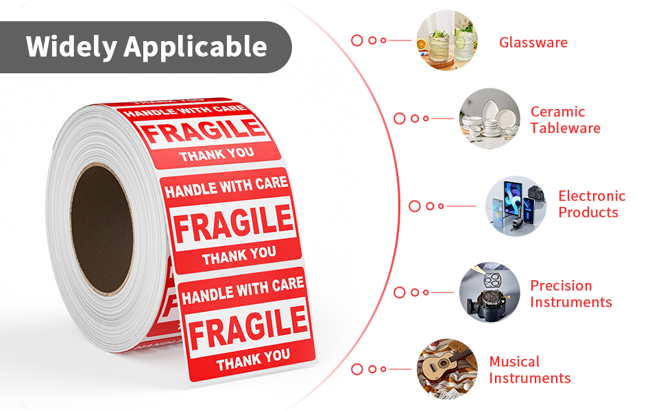 Fragile Stickers
