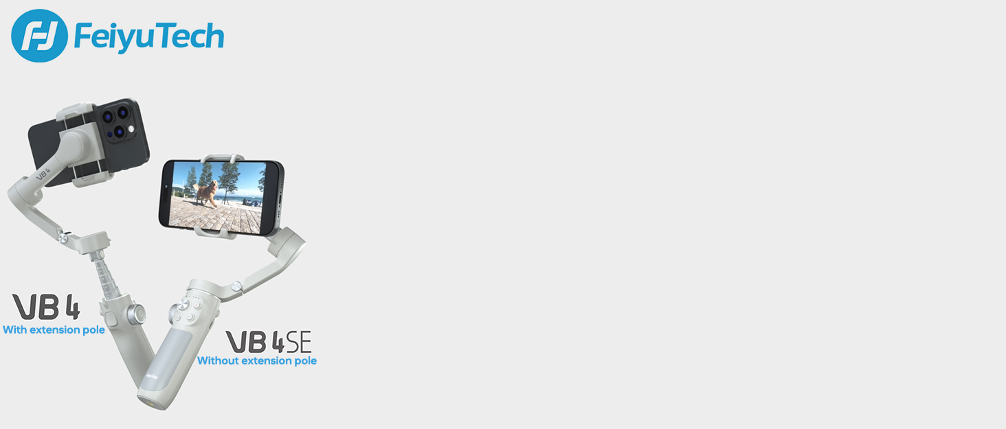 FeiyuTech 2024 VB4 Series Smartphone Gimbal for video recording