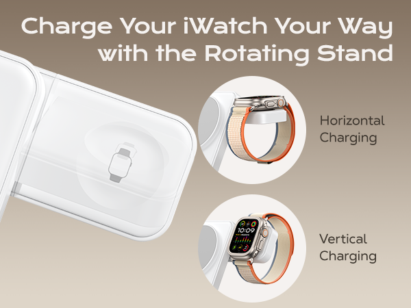 Adjustable Apple Watch Charging Stand