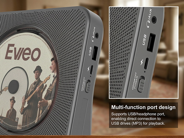 cd player portable bluetooth