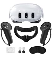 DUXICEPIN Accessories for Meta Quest 3, Protective Cover for Oculus Quest 3, Included Shell Cover...