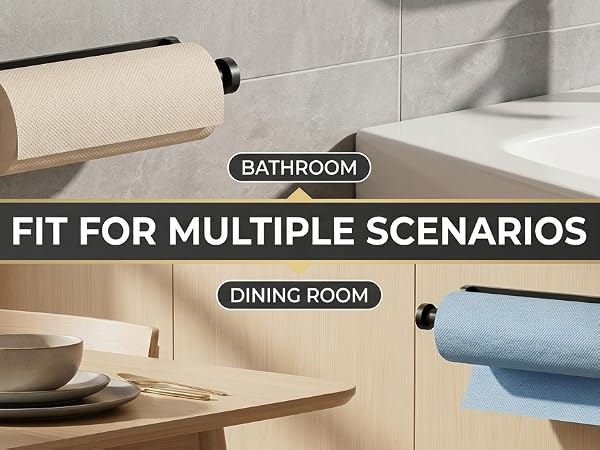 telescopic paper towel holder adjustable length heavy duty paper towel dispenser