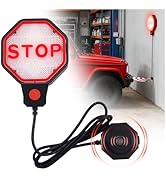 VKQTS LED Garage Parking Aid Adjustable,Dual Power Garage Parking Sensor with LED Red/Yellow/Gree...
