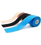 Kinesiology Mixed Set of 3 Units from axion | Different Waterproof Colours | Skin-Friendly Elasti...