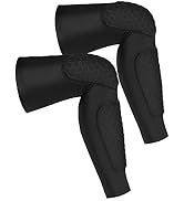 PISIQI Knee Compression Sleeves Basketball Volleyball Knee Pads Compression Leg Sleeve Football A...