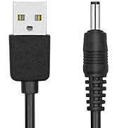 HUACAM USB to DC Power Charger Cord HC06 3 Pack 3 feet USB to 3.5mm Barrel Jack 5V DC Cable Plug,...