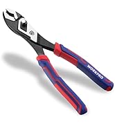 WORKPRO 8.5 Inch Slip Joint Pliers, High Carbon Steel Pliers Tool with 4-Modes Adjustment, TPR Ha...