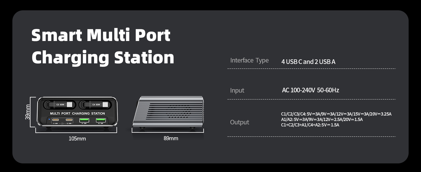 Compact design replaces bulky adapters