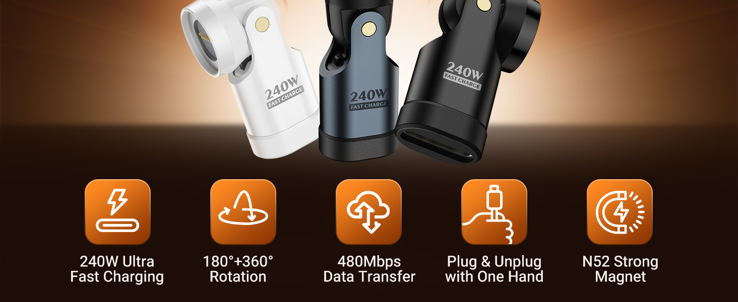 magnetic usb c adapter