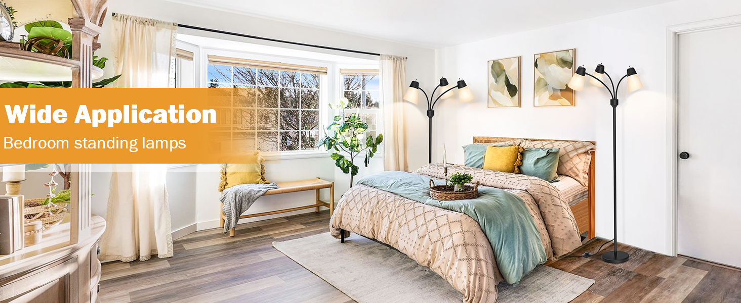 bedroom floor lamp