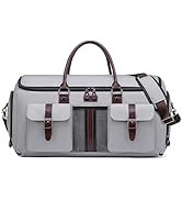 Garment Bag for Travel, Vessgra Carry on Convertible Garment Duffle Bags for Men Women with Shoe ...