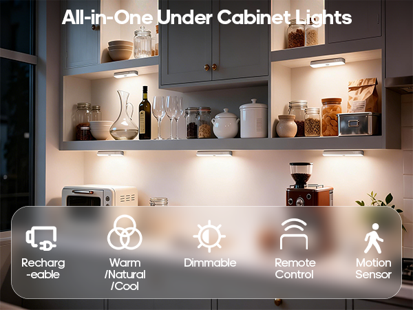 under cabinet lighting
