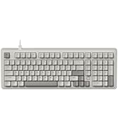 FIRSTBLOOD ONLY GAME. AK980 Retro Mechanical Keyboard - 101-Key Hot-Swappable Gasket Mount Wired ...