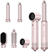 5 in 1 Hair Styler Curler &amp; Air Dryer Brush, Low-Speed Negative Ionic Air Styler Drying, Multi Ha...