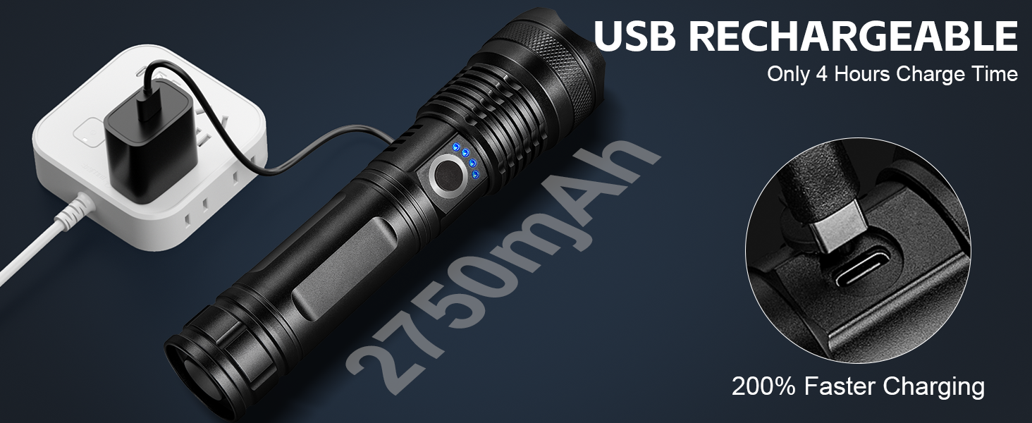 flashlight rechargeable