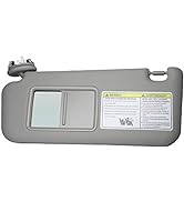 Left Driver Side Sun Visor Replacement for Toyota RAV4 with Sunroof 2006 2007 2008 2009 2010 2011...