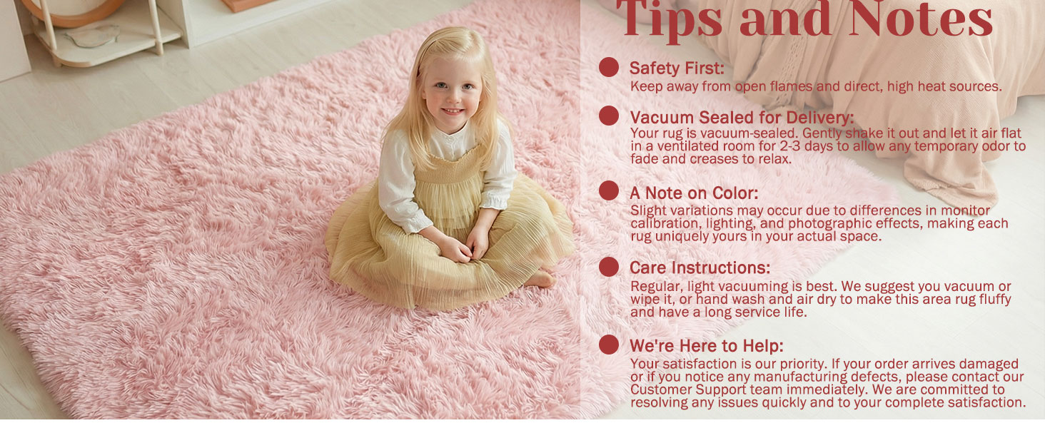Amdrebio pink rug A+6A D