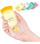 fancyou Mini Soap 200 Sheets with Carry Case Travel Size Disposable Bath &amp; Hand Scented Paper Soa...