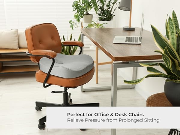 Seat Cushion Pillow - For Office &amp;amp; Desk Chairs