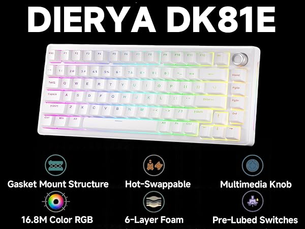 Gasket Mechanical Keyboard