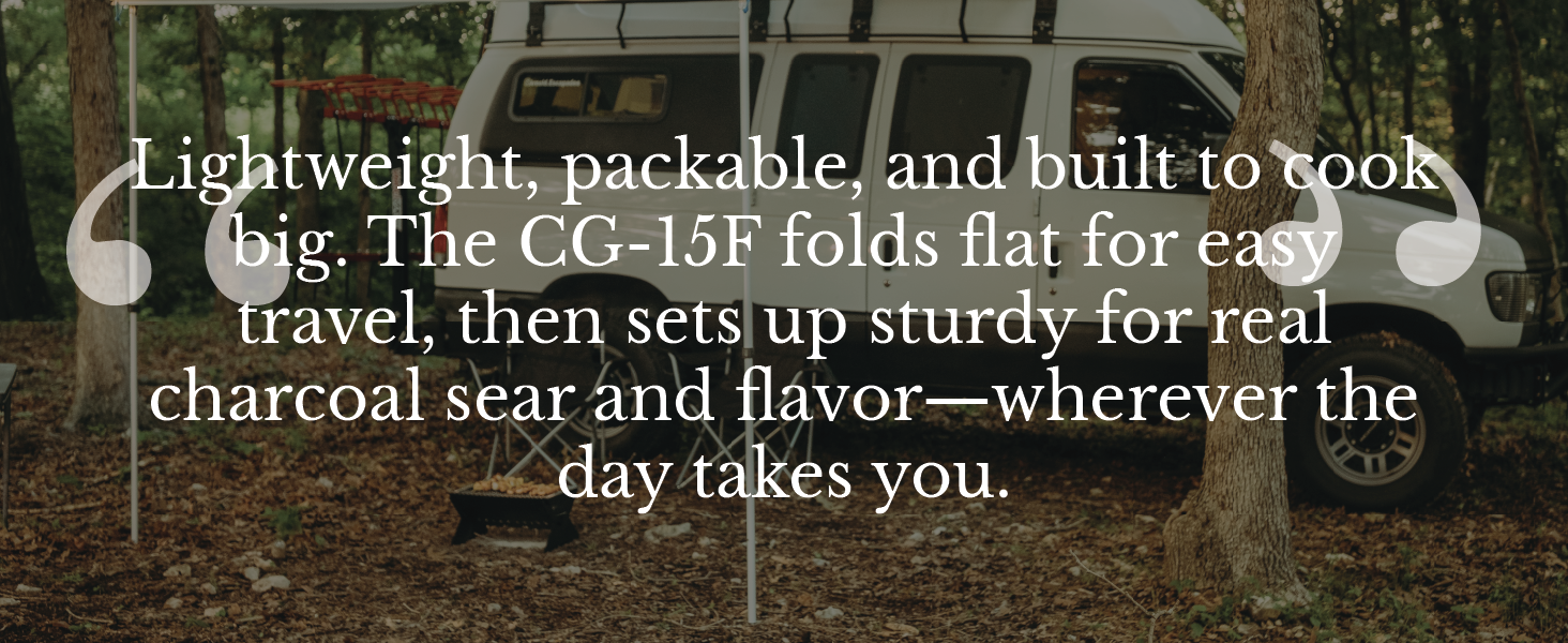 Snowpeak Camp Chef Coleman Charcoal GasOne