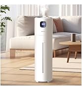 Large Humidifiers for Bedroom, 9L/2.5Gal Ultrasonic Cool Mist Humidifier, Easy Clean Humidifier w...