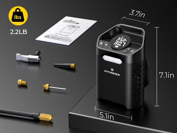 Cordless Portable Tire inflator