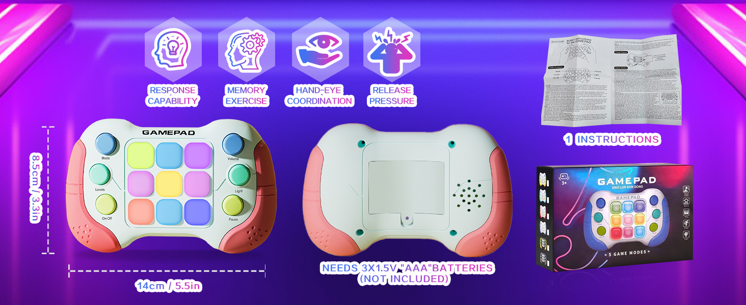 Azyh fast push handheld game console