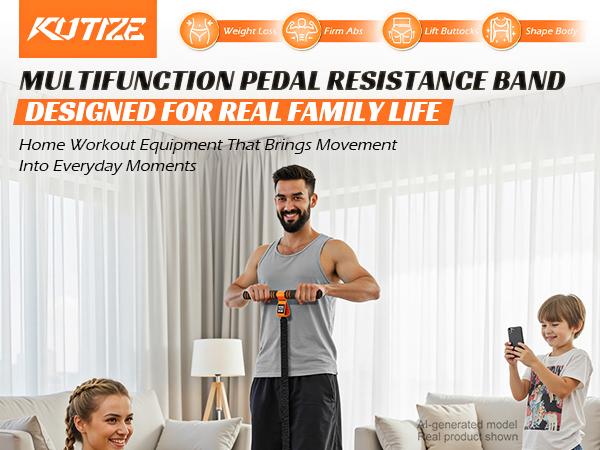 home gym arm and waist training pedal band