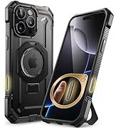 SUPCASE for iPhone 16 Pro Case with Stand (Unicorn Beetle Grip), [Compatible with MagSafe] [Milit...