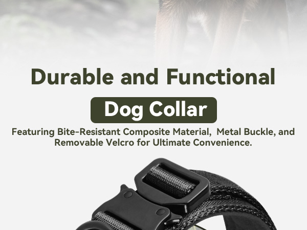tactical airtag dog collar
