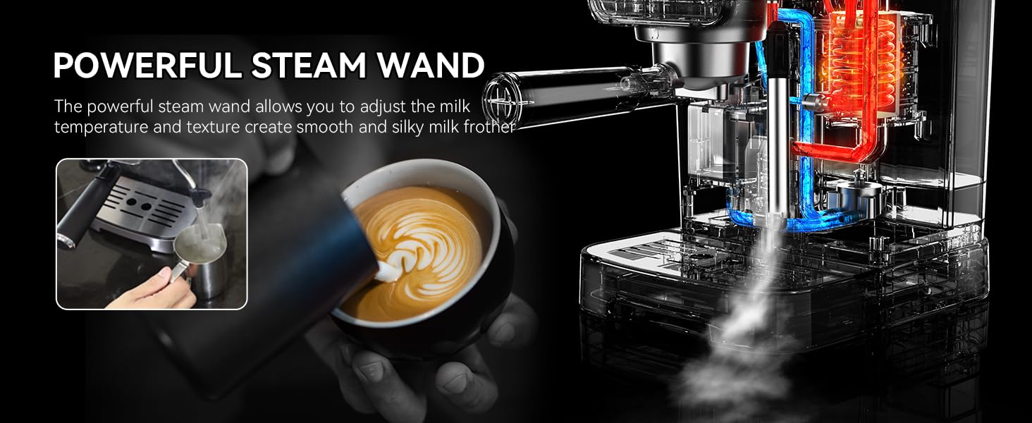 Powerful Steam Wand