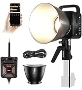 ZHIYUN MOLUS G300 [Official] 300W LED Video Light APP Control, Portable COB Photography Lighting ...