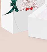 ZSZMFH 14 PCs Gift Boxes with Lids, 9" x 6" x 4" Pink Gift Boxes with Ribbon, Bridesmaid Proposal...